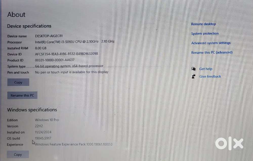 HP Pavilion 15 (i3 5th Gen / 8GB RAM / 512GB/ Nvidia GeForce Graphics)