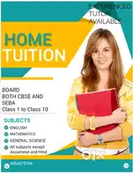 Experienced Home Tutor Available