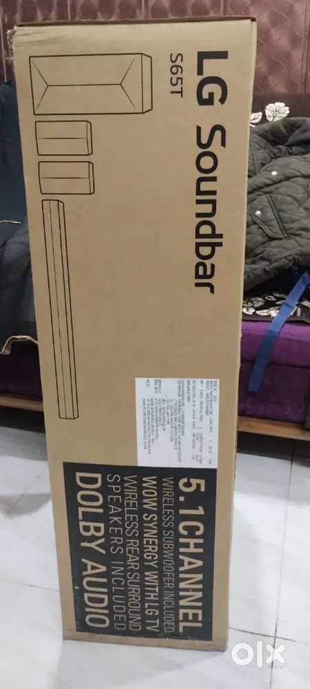 Lg s65tr 600 5.1channel dolby digital soundbar.