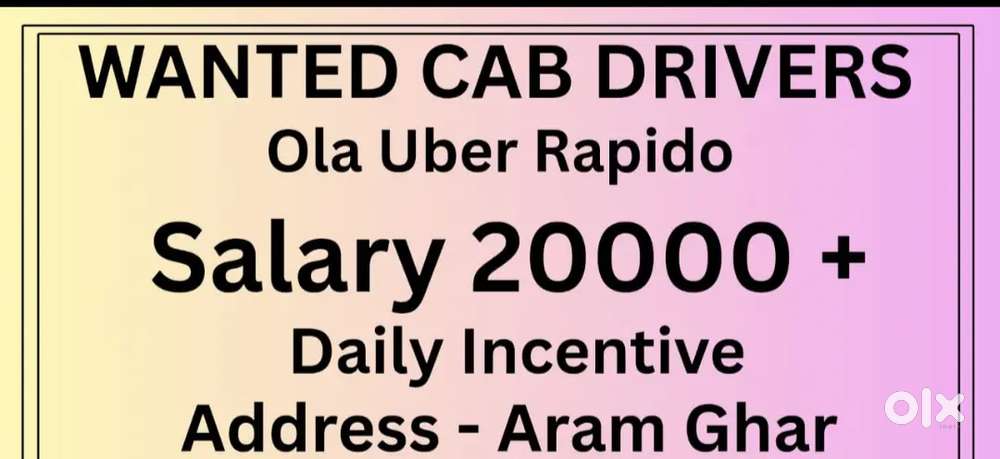 Wanted Cab Driver For Rapido Ola Uber Near Aram Ghar