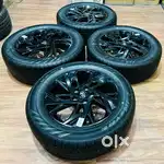 17 inch Creta night edition wheels and jk Tyres new condition