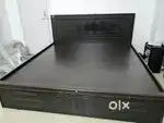 King Size Bed with storage and mattress