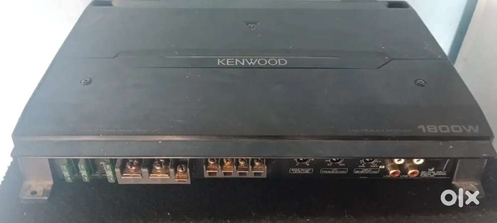 KENWOOD AMP 1800W WITH JBL 1200W SUB FOR SALE