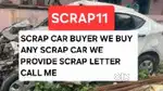 SCRAP11 WELCOME TO SCRAP CAR BUYERS IN HYD BEST PRICE FOR SCRAP VEHICL