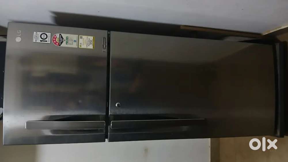 LG GL-I302RPZL 284 Ltr Double Door (sliver gray)