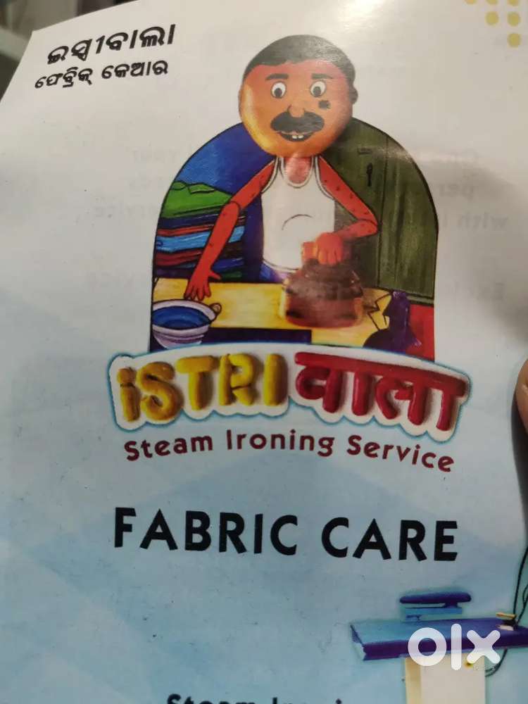 Need staff for ironing clothes and washing