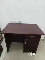 Wooden Computer Table with Storage