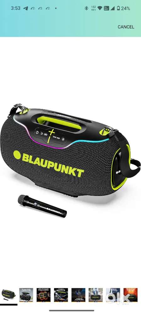 Blaupunkt Atomik Knightz 45K 450w speaker