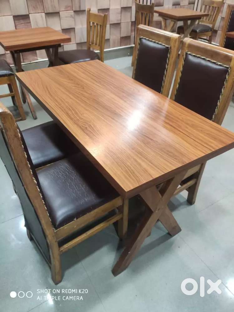 Wooden newly table chair