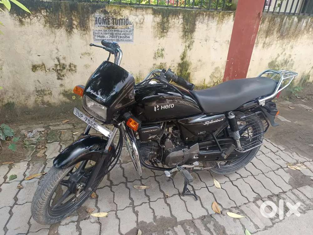 Hero Splendor Plus 1st Owner All Black 2022 Well Maintained