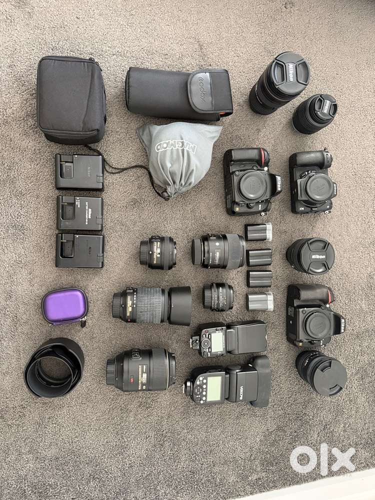 Nikon Z6 Mii, D750, D610,24-70 f2.8,100mm,50 F2.8, 85 F1.4, sigma 35mm