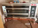 1deck 2 tray Bekary oven and 20Ltr mixer(5kg) like new condition