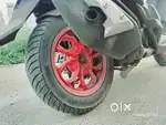 Ntorq Alloy Wheels- RED color for sell