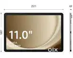 Samsung tablet A9+ 5g (Free 120w charger + cover worth 2000/-)