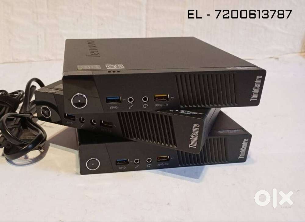 LENOVO TINY CPU  500GB HDD  8GB RAM   GRAPHICS 2GB   WARRANTY 1 YR