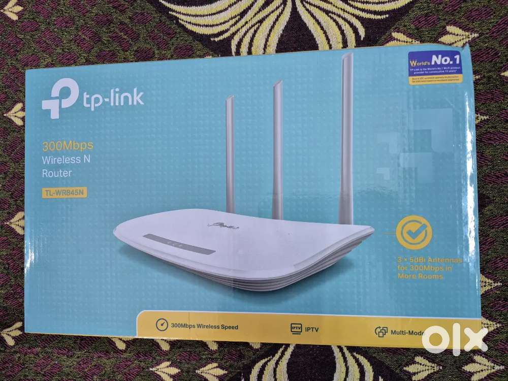 Tp Link 300Mbps Wireless N Router (just opened seal)