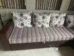Sofa cum bed 3 pieces