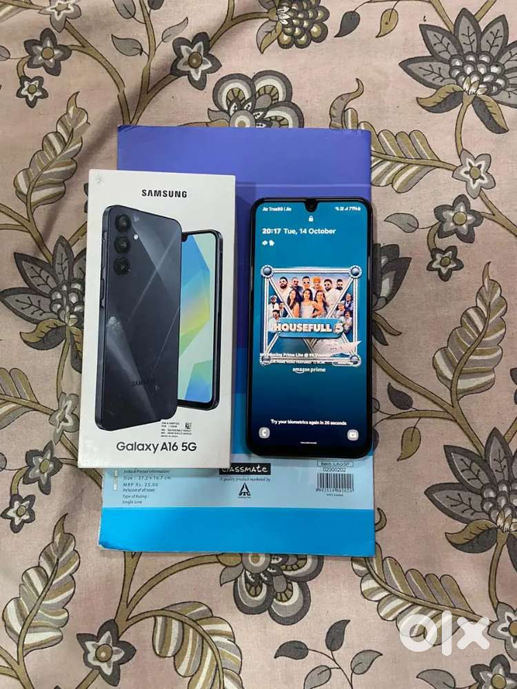 Samsung A16 5g 8/128 3month warranty with bill