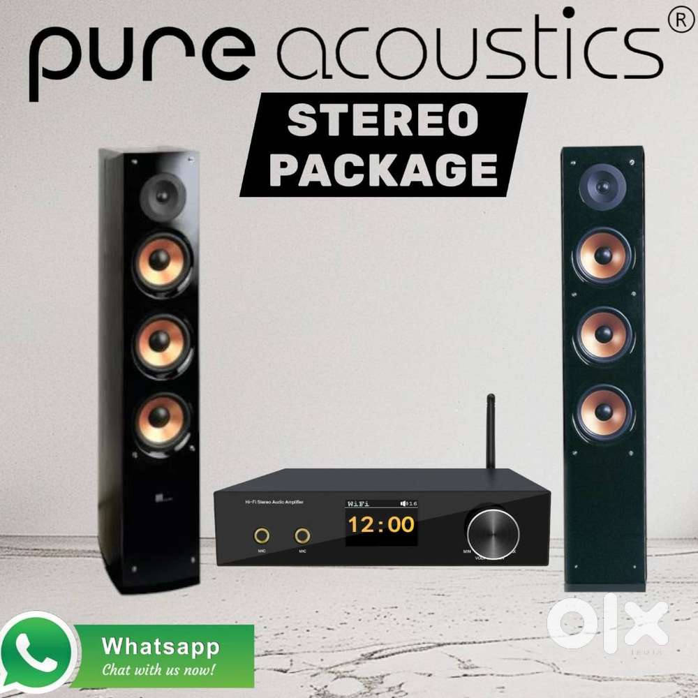 PURE ACOUSTICS STEREO PACKAGE