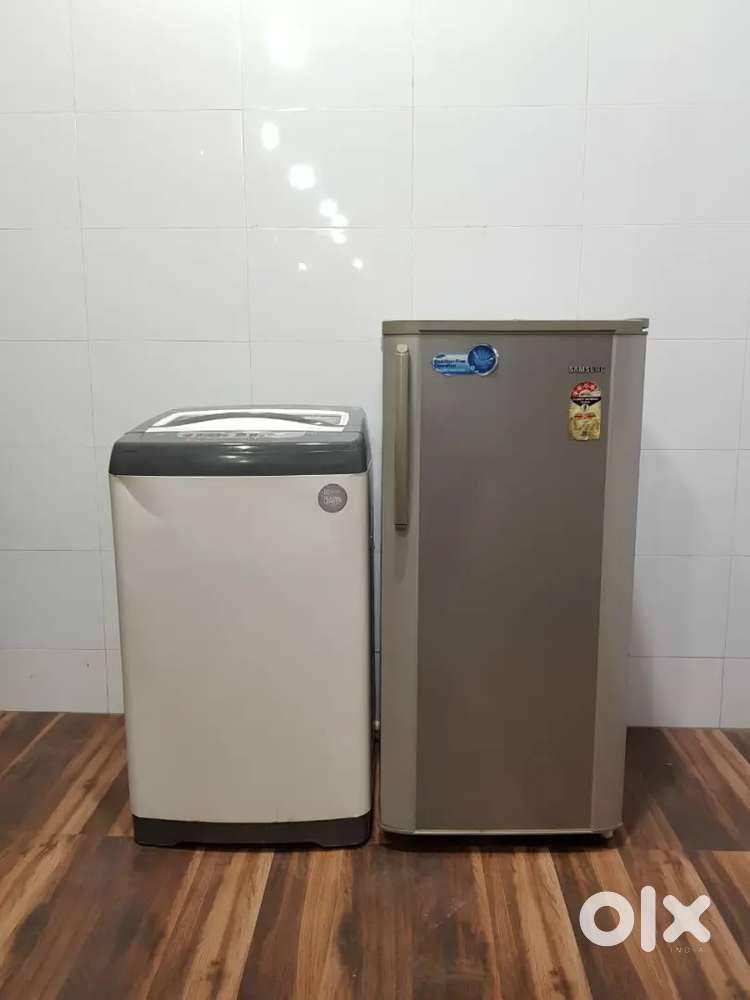 Samsung 190 ltrs refrigerator sh& Electrolux 6.2kg top load djd29$;odb