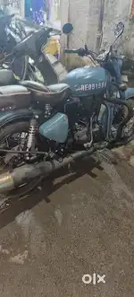 Unused bike mint condition airborn blue colour