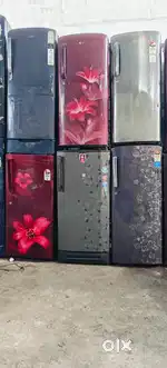 GOOD LOOKING USED FRIDGE AND WASHING MACHINE AVAILABLE AT ALUVA