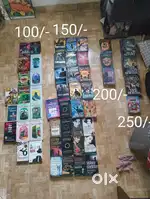 Novels, story books, and 2nd puc NCERT
