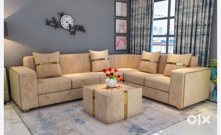 Wedding special buy new sofa 8500, L type 13990/-