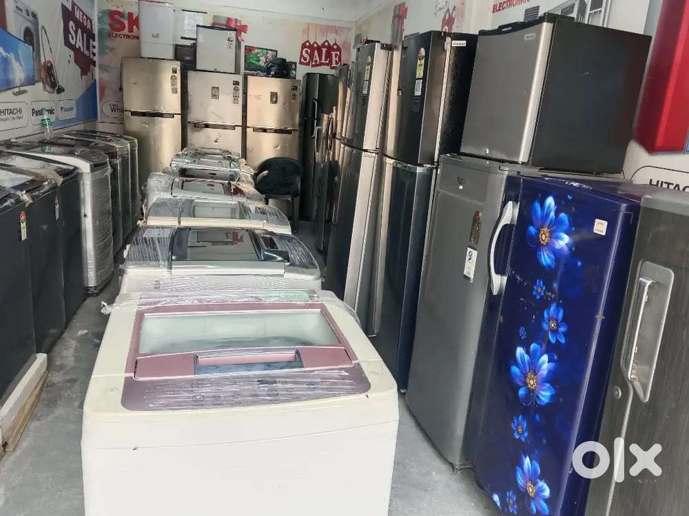 Fully Automatic used washing Machines+1 Year warranty