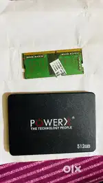 SSD 512 TB storage and RAM storage 4 GB