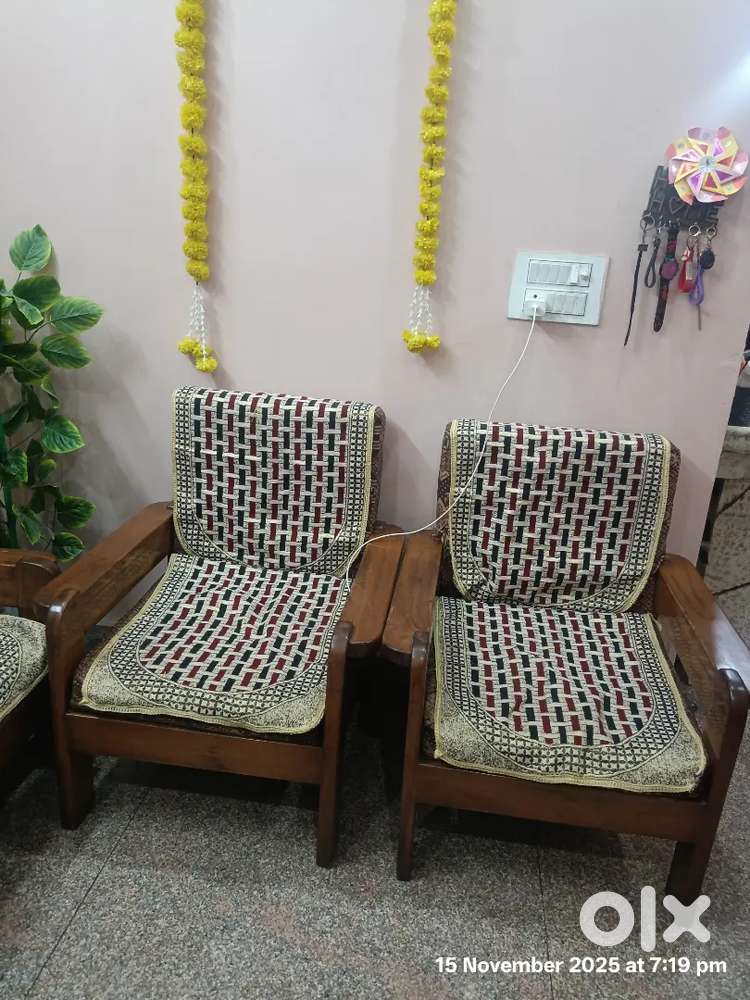 Sofa set and computer cabinet