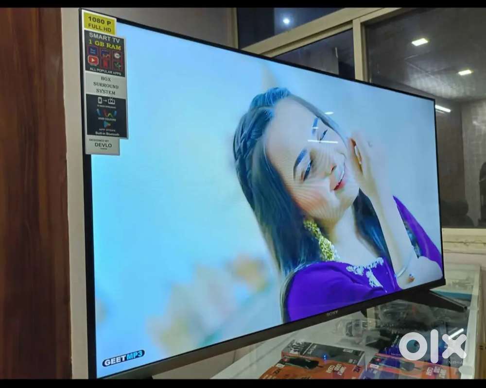 LED TV offer Smart Android WiFi box pack 1 year warranty ke sath LED