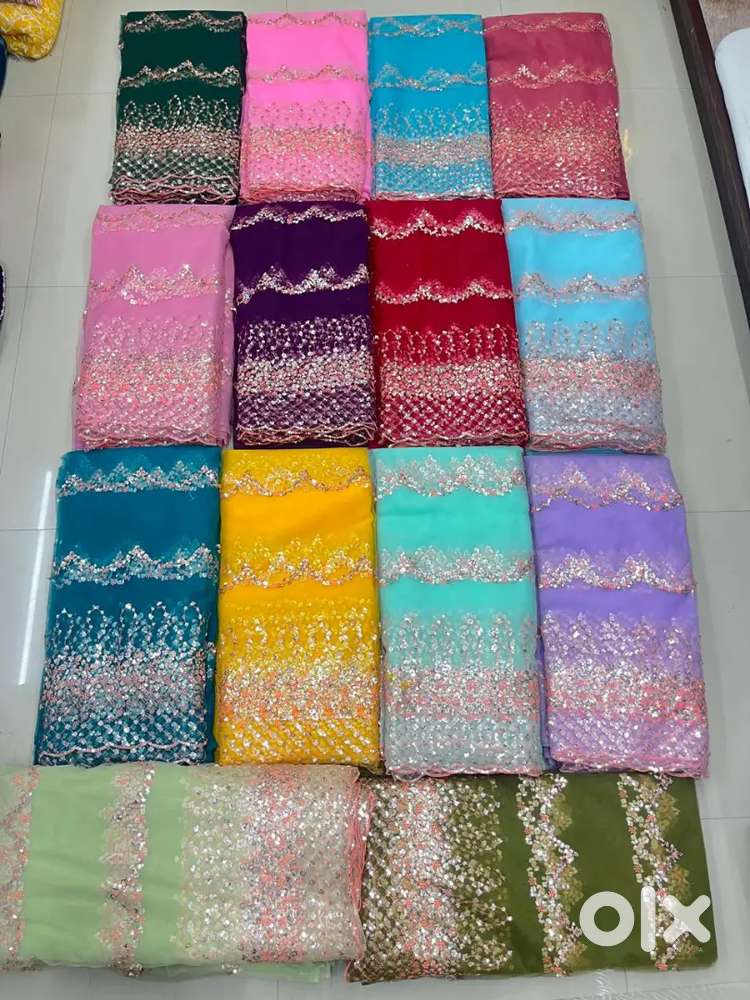 NET EMBROIDERY FABRIC DASHERA SPECIAL OFFER PRICE 60/ per meter