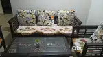 5 Seater Wooden Sofa Set