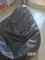 Bean bag with beans