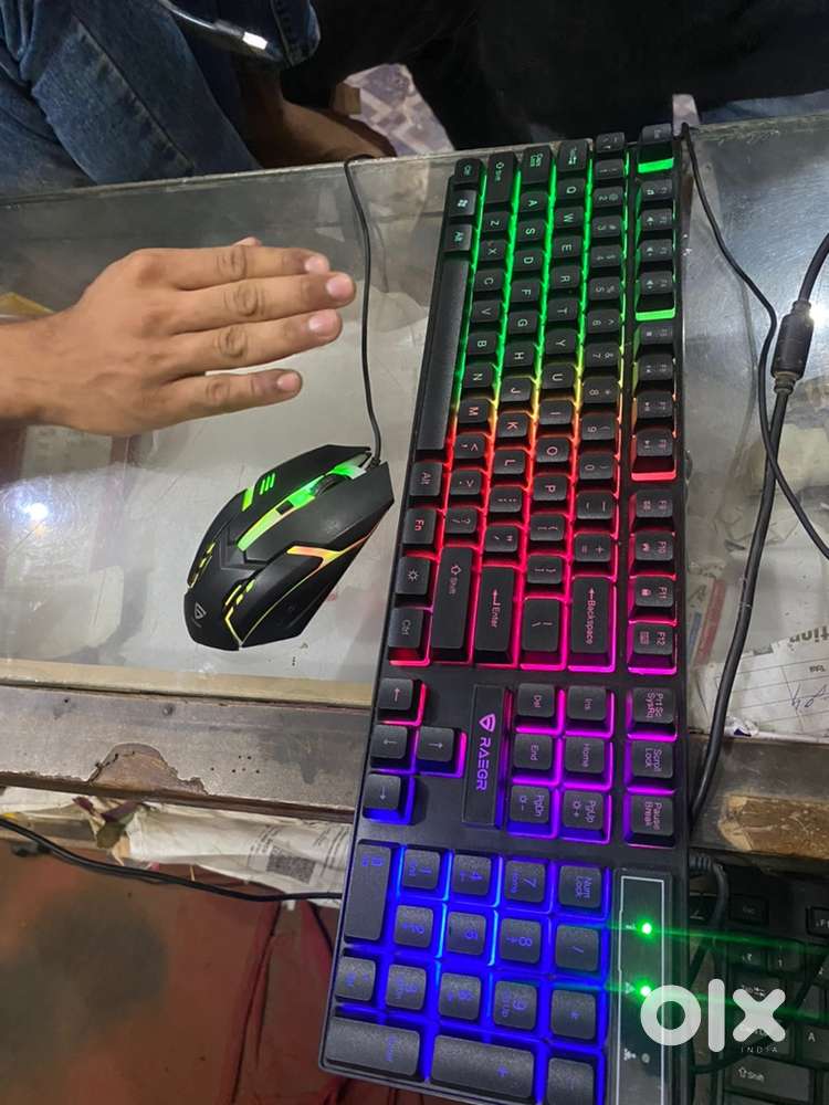 RGB keyboard and mouse