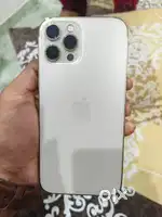 I phone 12 pro max argent sell 100% original battery