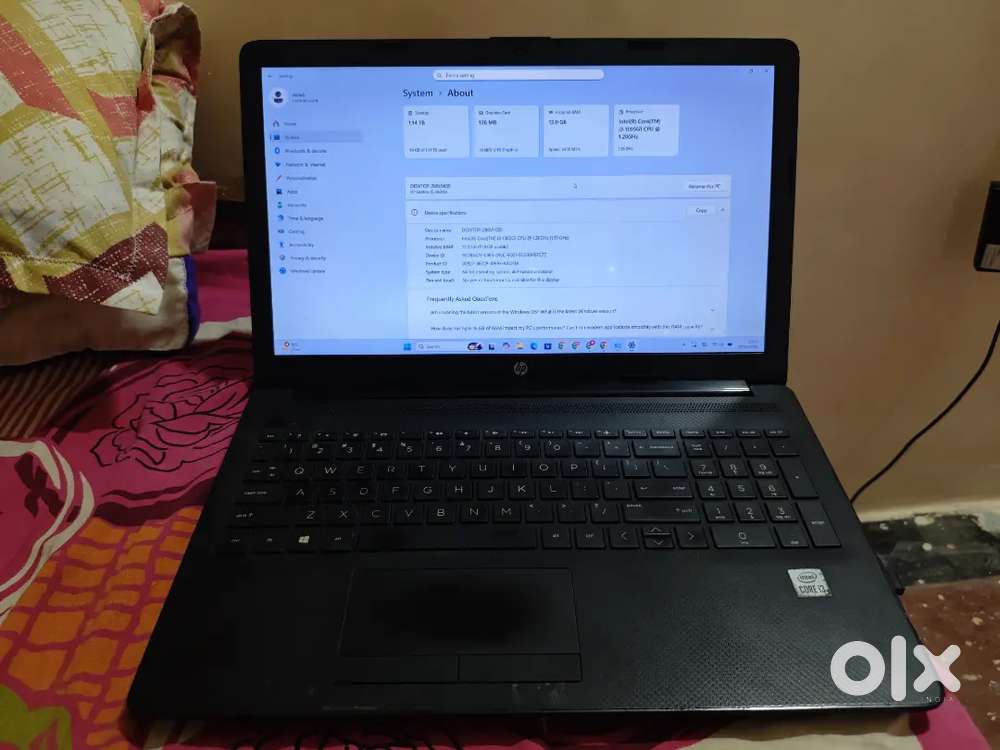 HP Laptop i3 10th Gen Good Condition