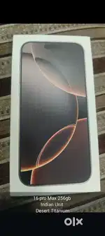 Iphone 16 pro Max 256gb desert Titanium