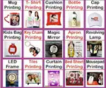 New mugs printing and cushion pillow printing and many more
