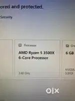 Ryzen 5 3500x 6 core processor