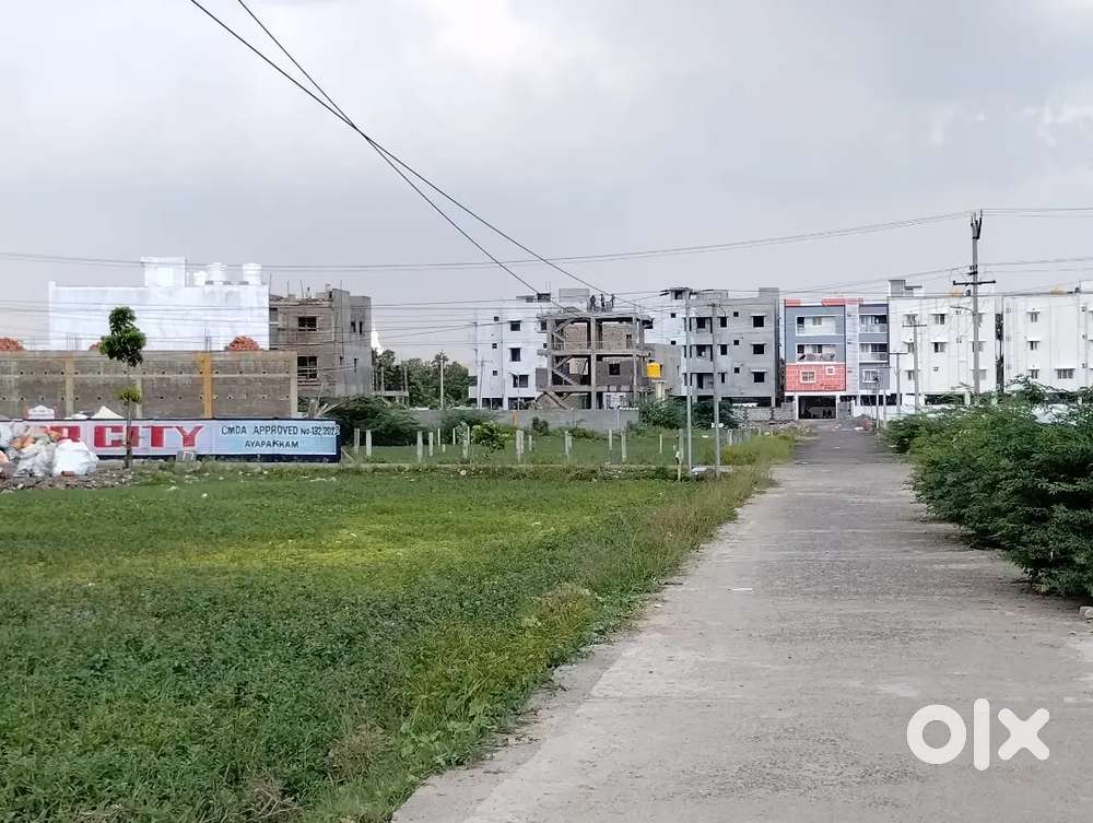 Cmda Approved,plots Sale,Ayapakkam,Mogappair west