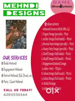 Mehndi designing for ladies