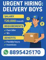 Delivery Boy job