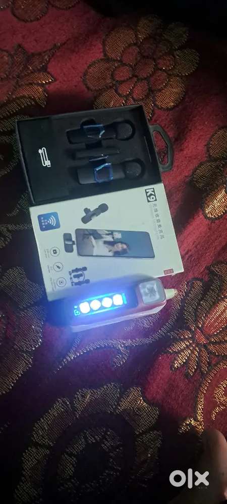 K9 wireless microphone with ice king peach ice