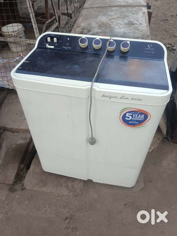 Washing machine semi automatic fully working