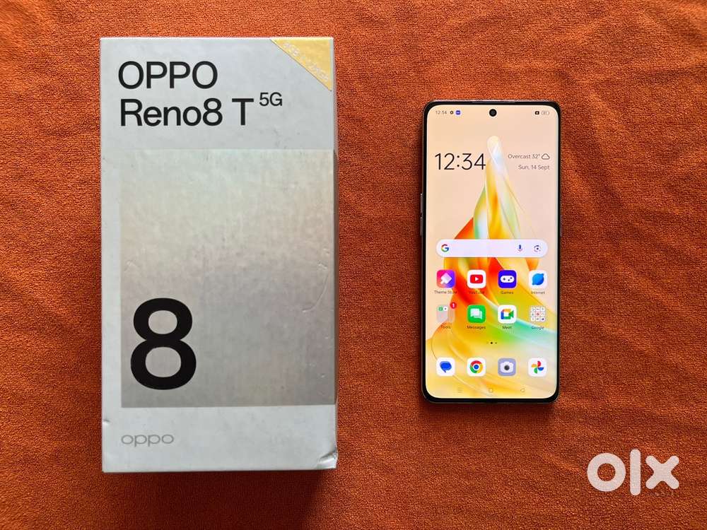 Oppo Reno 8T 5G 8gb ram 128gb rom only mobile and box