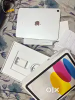 Ipad 10th gen silver with warranty.
