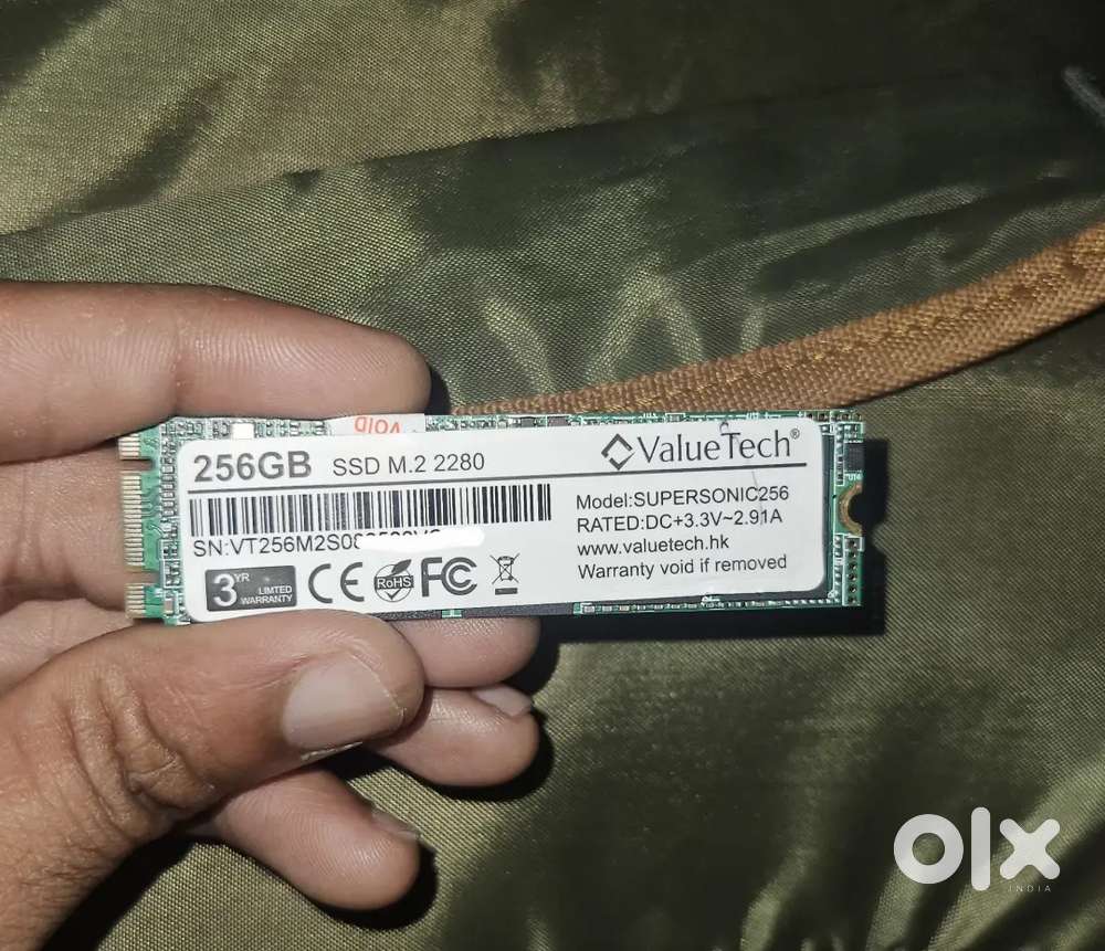 256 GB M.2 Sata SSD