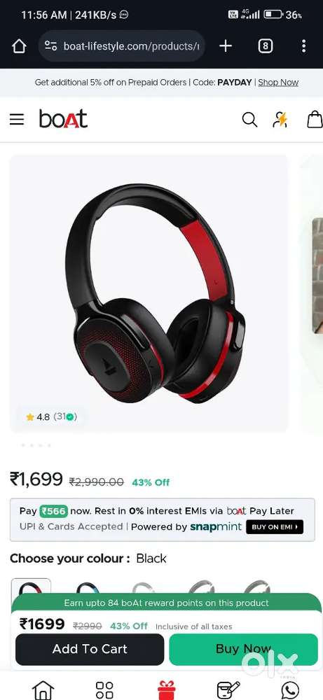 Boat headphones